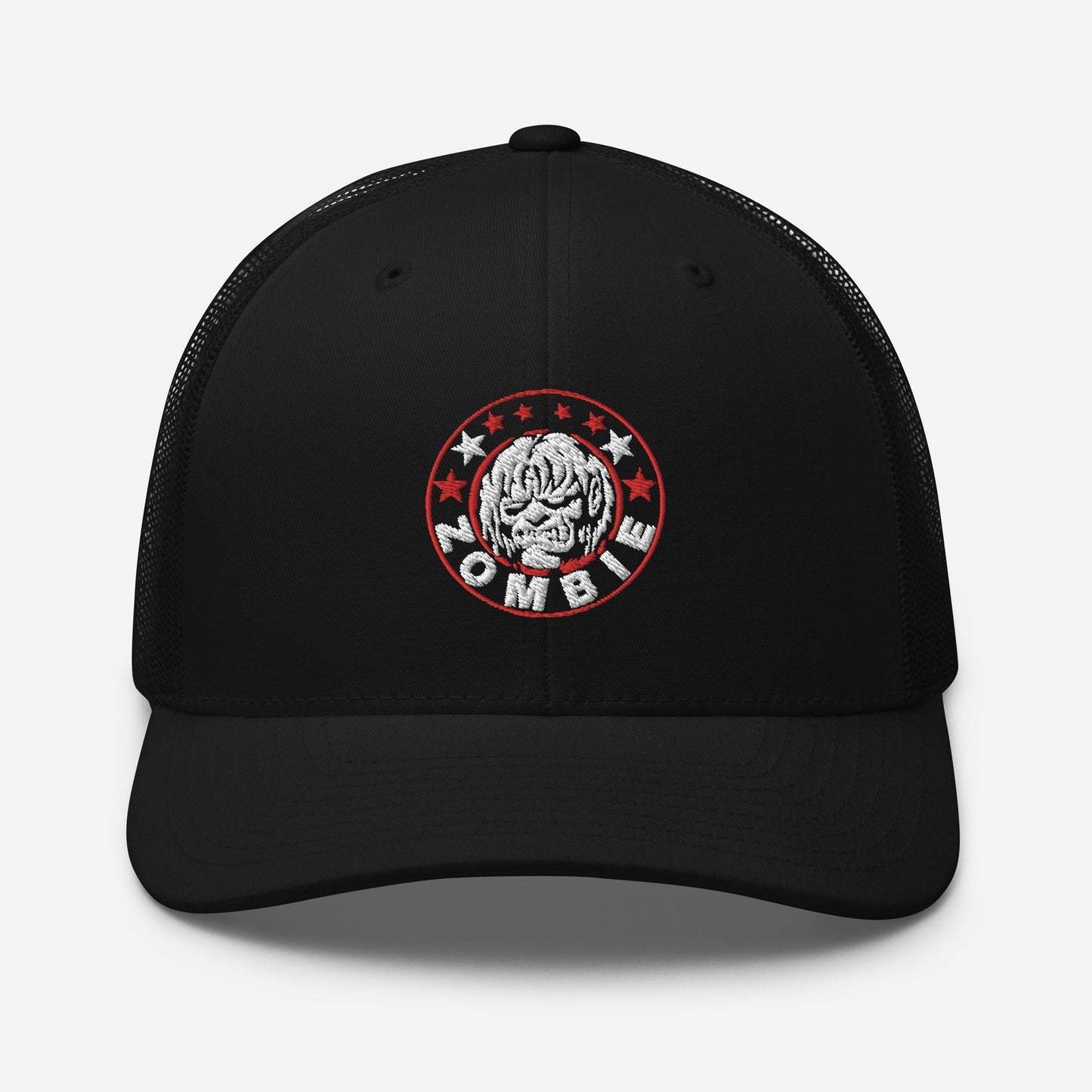 MERCHMOMENT Rob Zombie Circle Logo Embroidered Trucker Hat [Apparel]