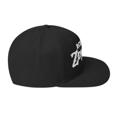 Rob Zombie Classic Logo Black Embroidered Snap Back Hat [Apparel]