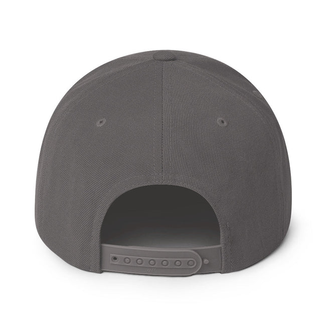 Rob Zombie Classic Logo Grey Embroidered Snap Back Hat []