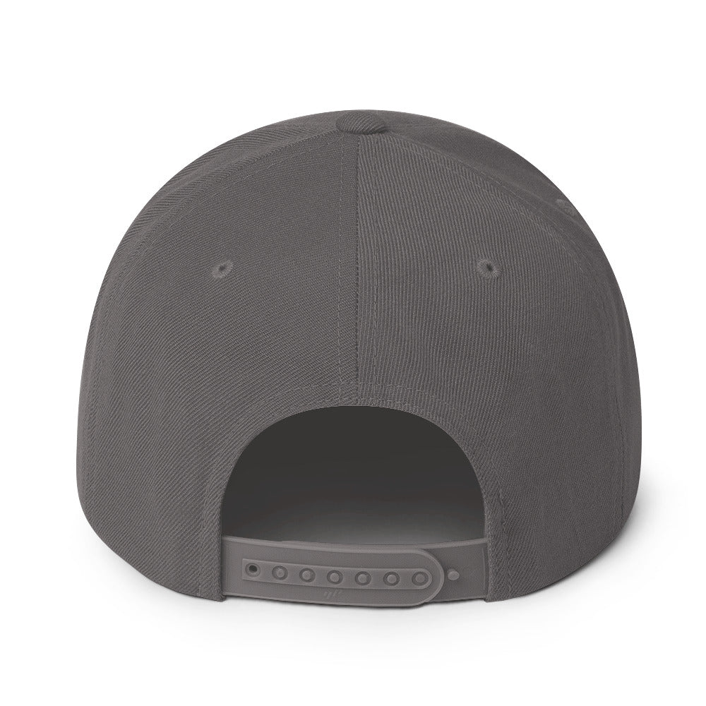 MERCHMOMENT Rob Zombie Classic Logo Grey Embroidered Snap Back Hat [Apparel]