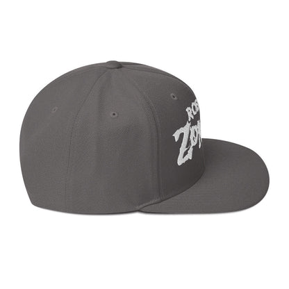 MERCHMOMENT Rob Zombie Classic Logo Grey Embroidered Snap Back Hat [Apparel]
