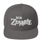 MERCHMOMENT Rob Zombie Classic Logo Grey Embroidered Snap Back Hat [Apparel]