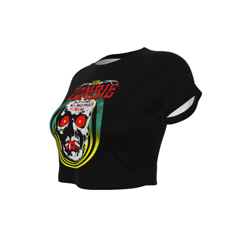 Rob Zombie Clown Skull Women's Crop Top []