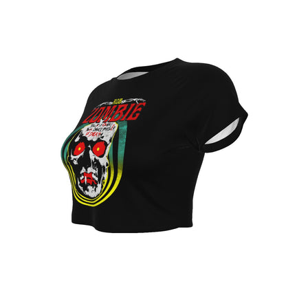 MERCHMOMENT Rob Zombie Clown Skull Women's Crop Top [Apparel]