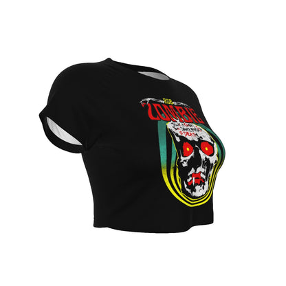 MERCHMOMENT Rob Zombie Clown Skull Women's Crop Top [Apparel]
