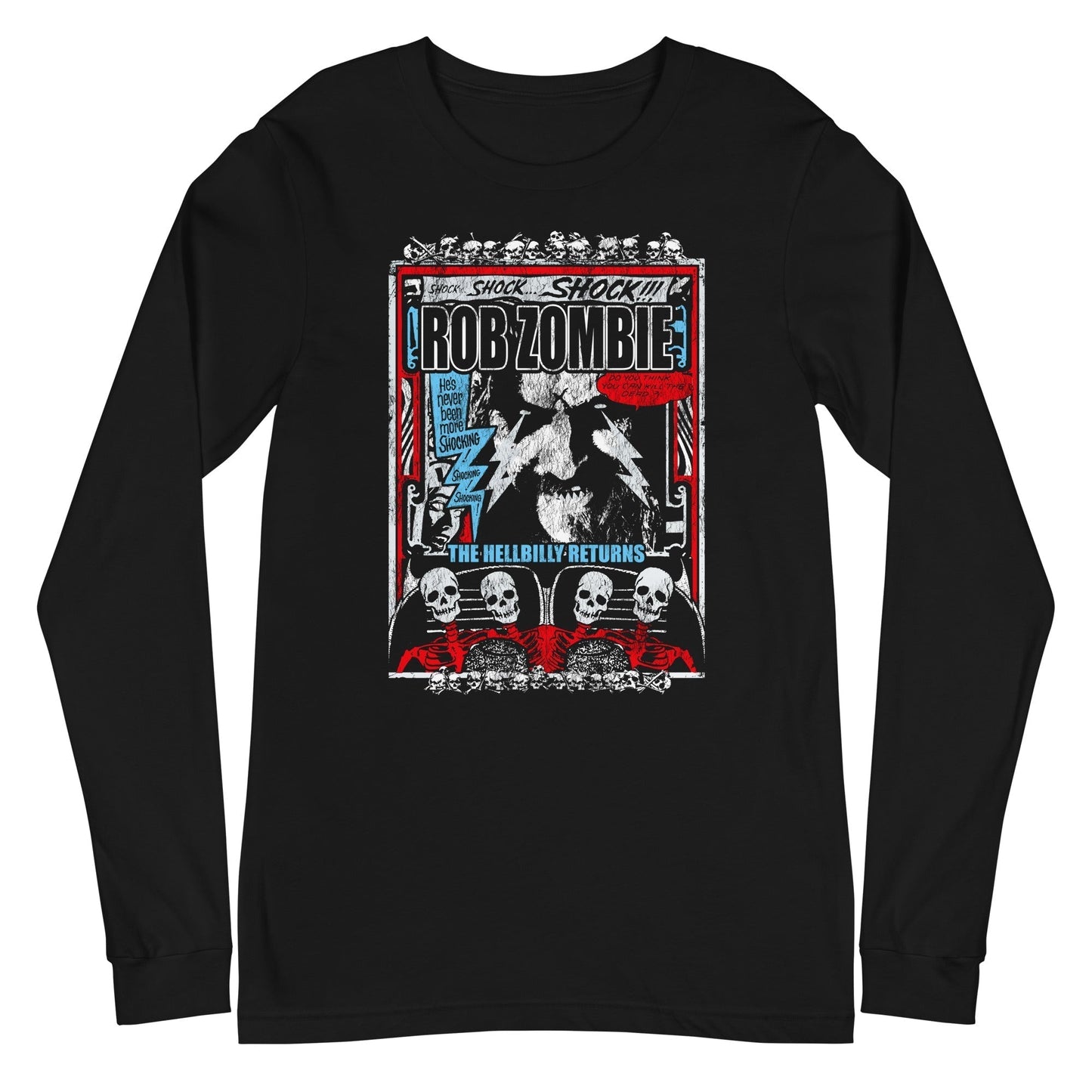 MERCHMOMENT Rob Zombie - Comic Book Long Sleeve T-Shirt [Apparel]