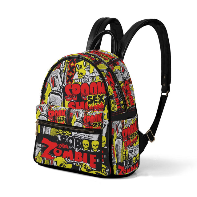 Rob Zombie Comic Book Mini-Backpack - Vegan Leather []