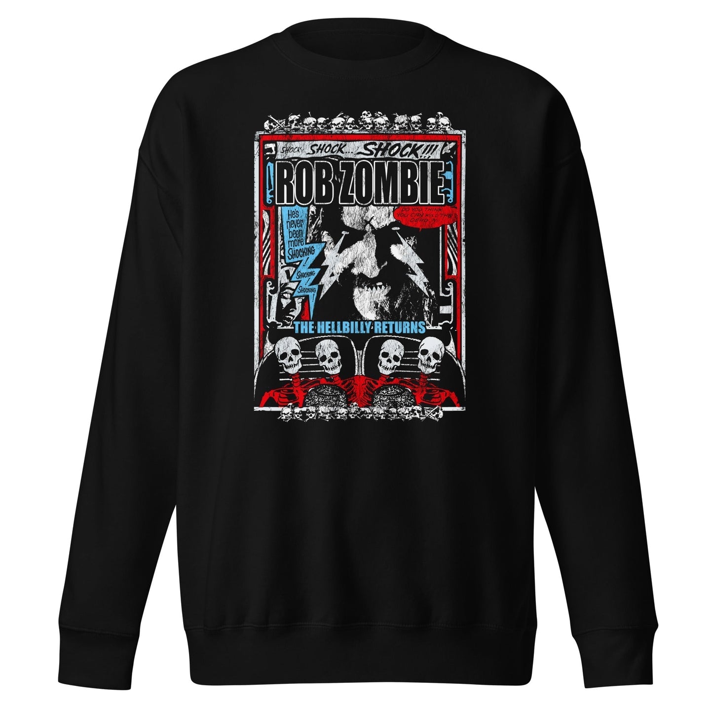 MERCHMOMENT Rob Zombie - Comic Book Sweatshirt [Apparel]
