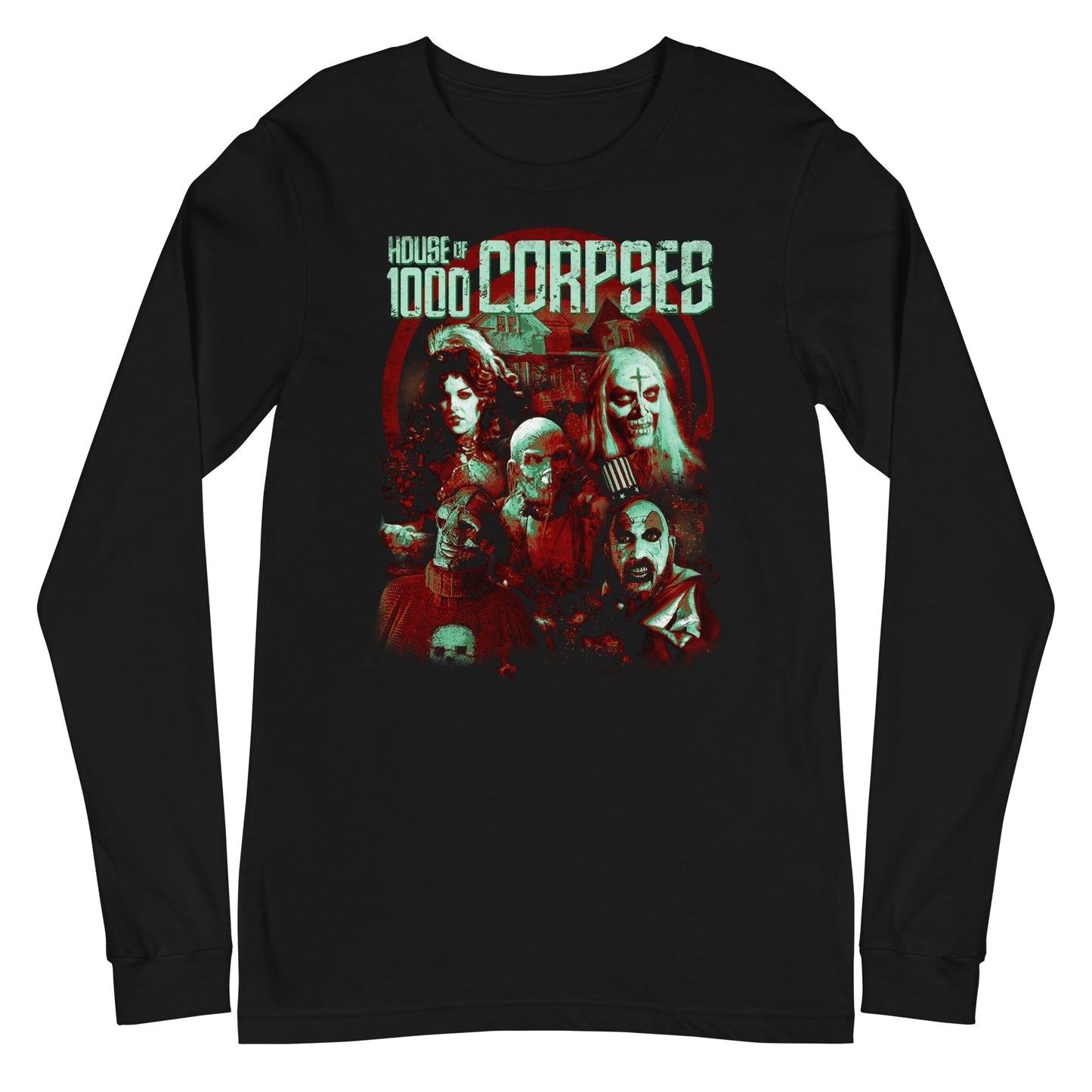 MERCHMOMENT Rob Zombie - Green Corpses Long Sleeve T-Shirt [Apparel]