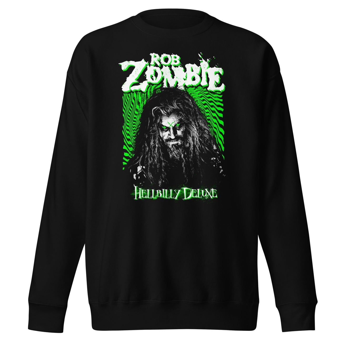 MERCHMOMENT Rob Zombie - Hellbilly Green Sweatshirt [Apparel]
