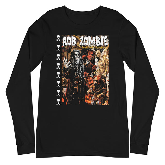 MerchMoment - Rob Zombie - Hellbilly Mural Long Sleeve T-Shirt []