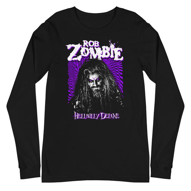 Rob Zombie - Hellbilly Purple Long Sleeve T-Shirt []