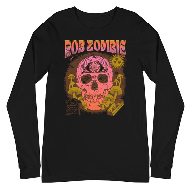 Rob Zombie - Hippie Skull Long Sleeve T-Shirt []