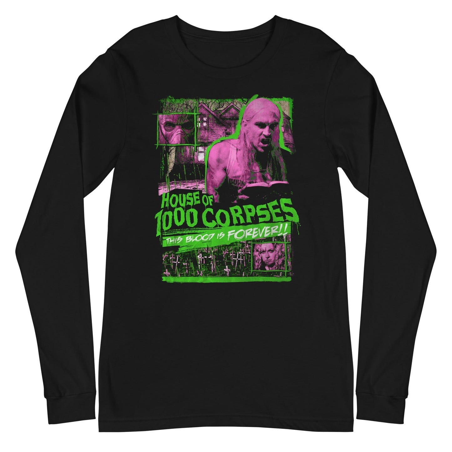 MERCHMOMENT Rob Zombie - House of 1000 Corpses Long Sleeve T-Shirt [Apparel]
