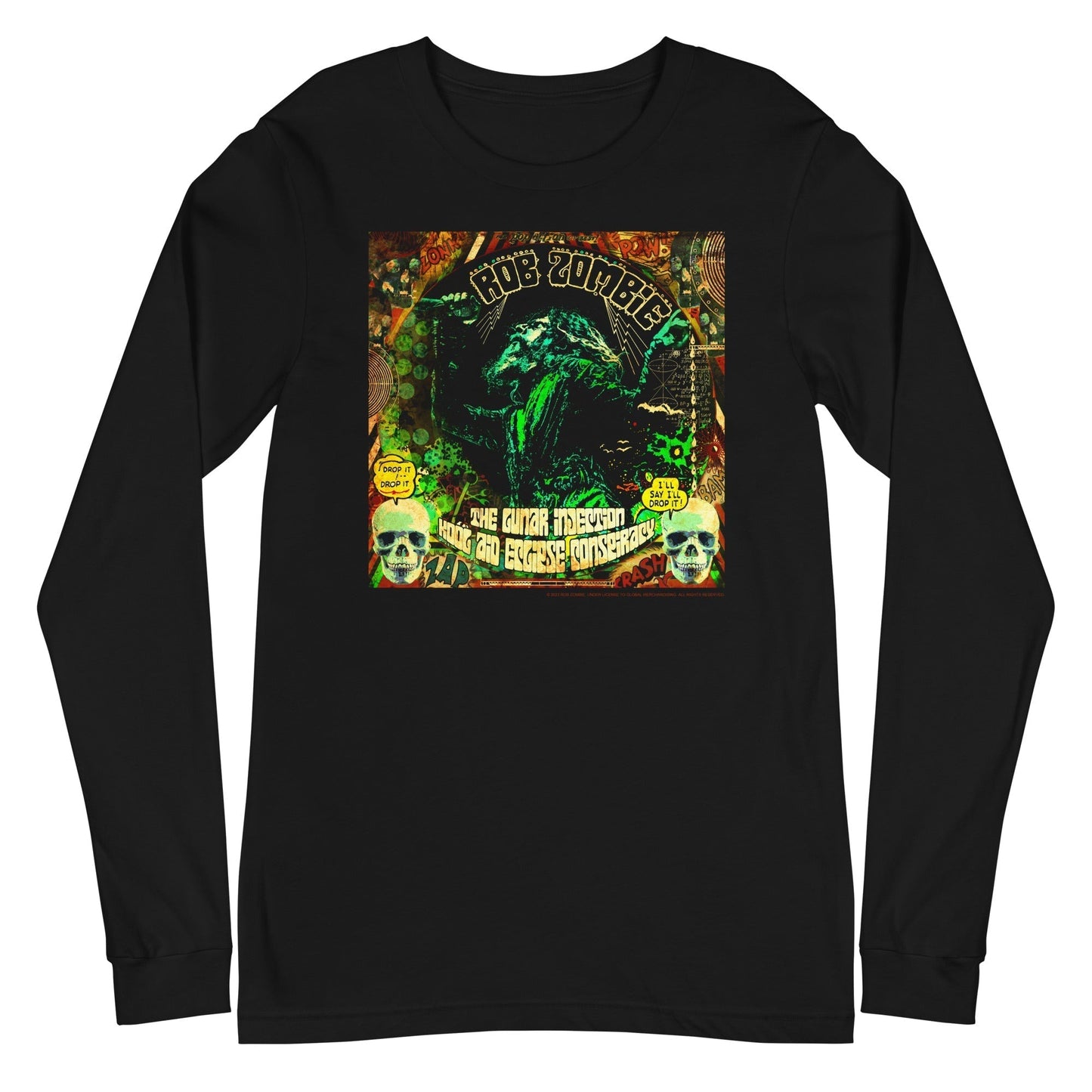 MERCHMOMENT Rob Zombie - Lunar Injection Long Sleeve T-Shirt [Apparel]