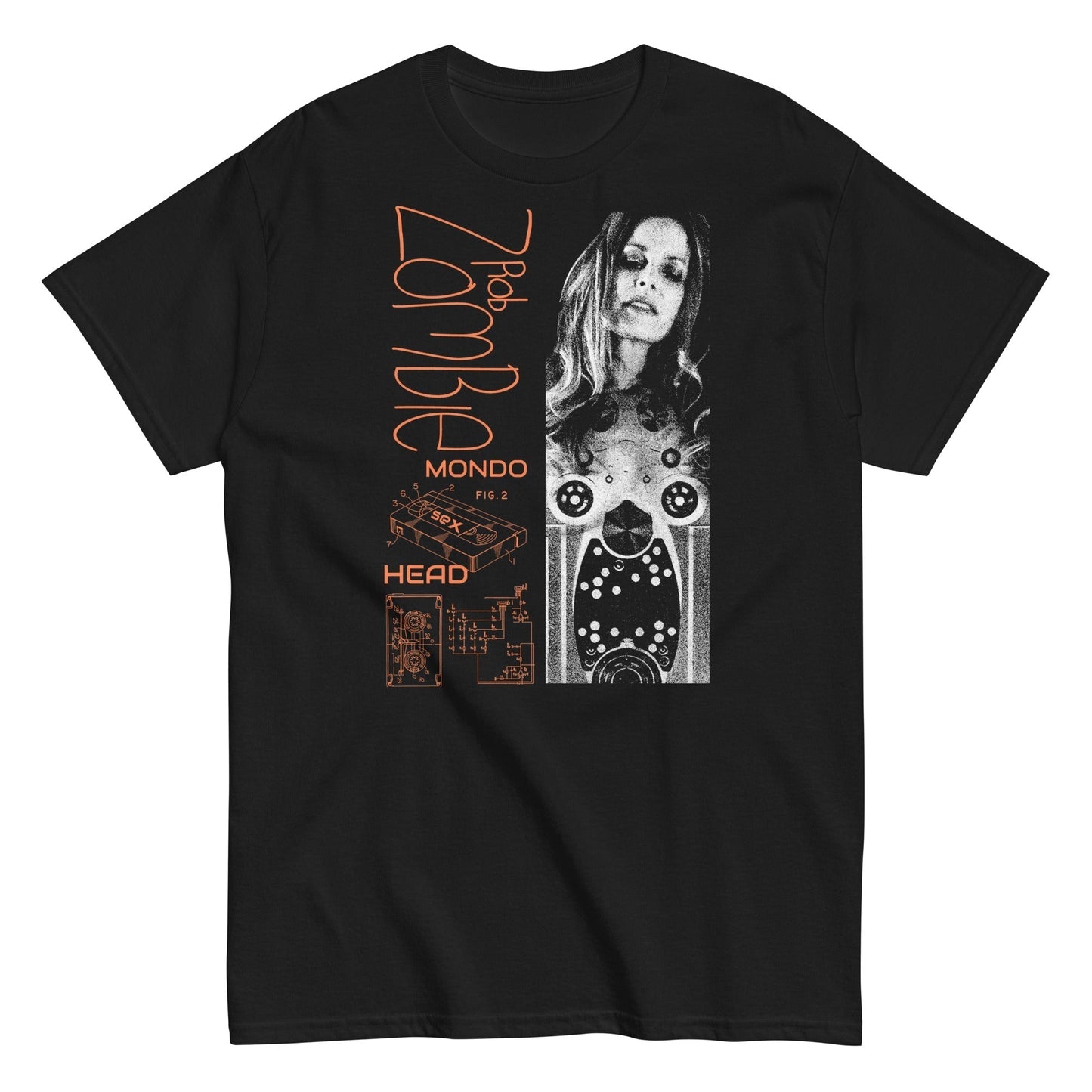 MERCHMOMENT Rob Zombie - Mondo Head T-Shirt [Apparel]