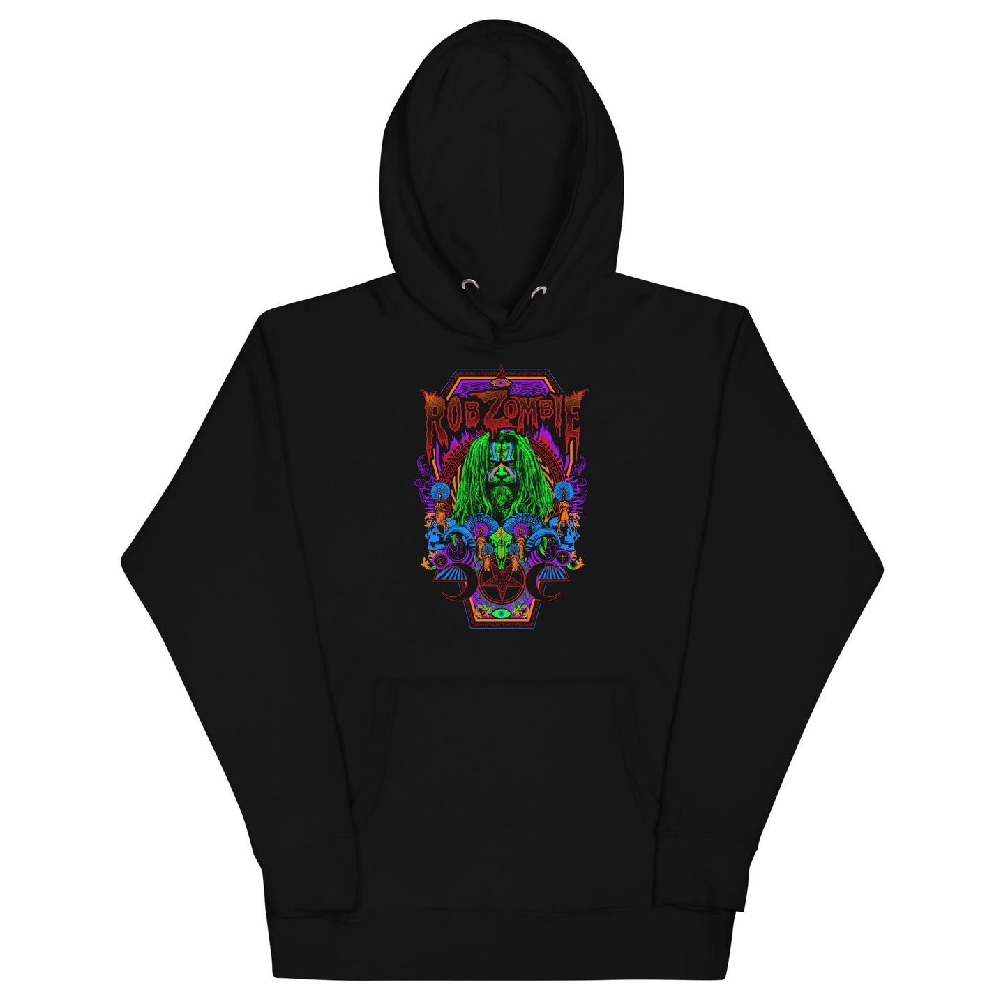 MERCHMOMENT Rob Zombie - Psychedelic Hoodie [Apparel]