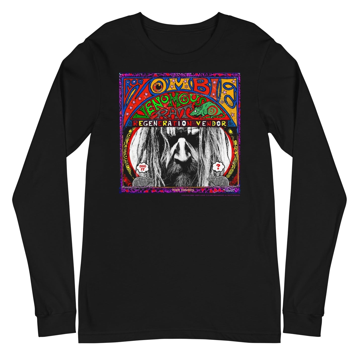 MERCHMOMENT Rob Zombie - Regeneration Long Sleeve T-Shirt [Apparel]