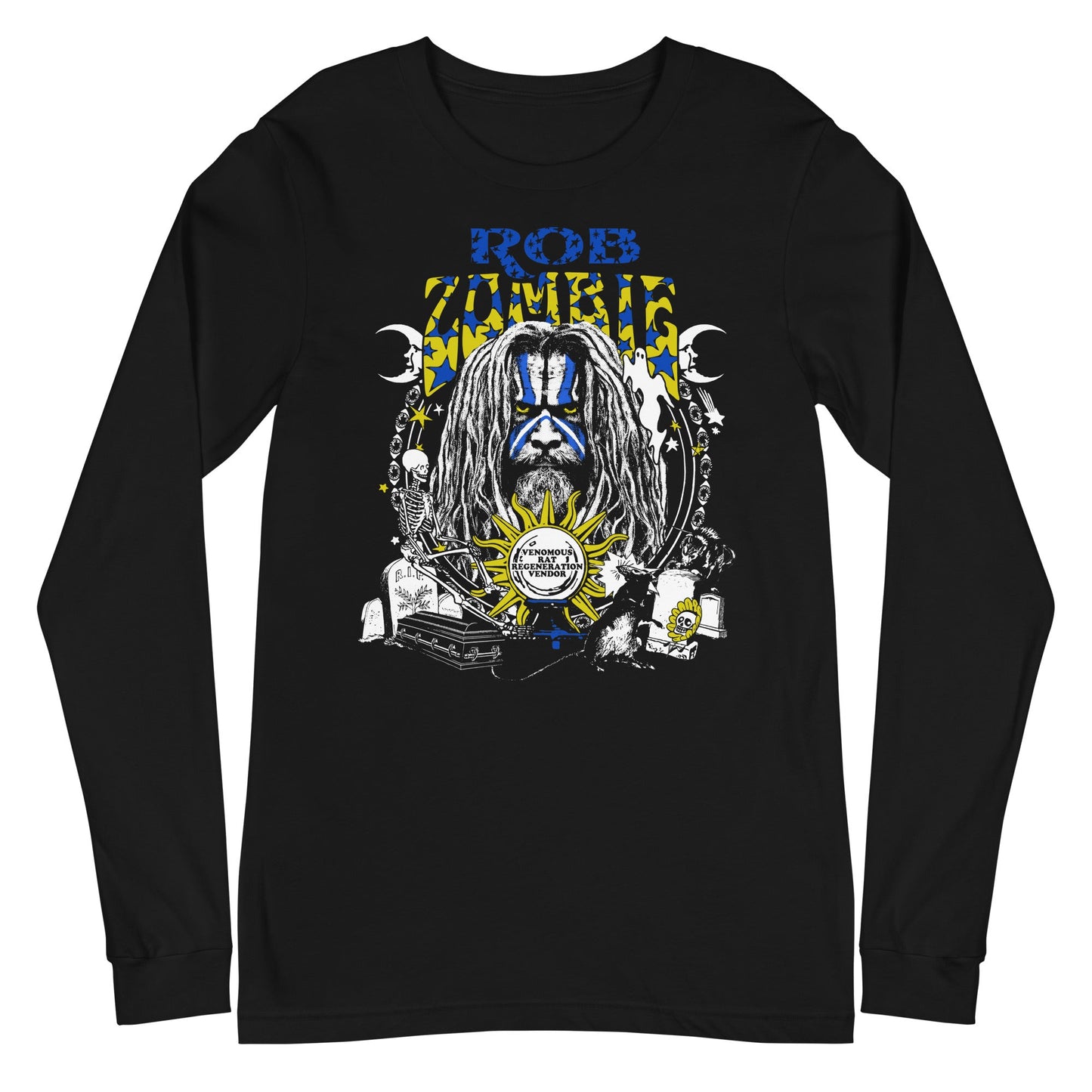 MERCHMOMENT Rob Zombie - Venemous Rat Long Sleeve T-Shirt [Apparel]