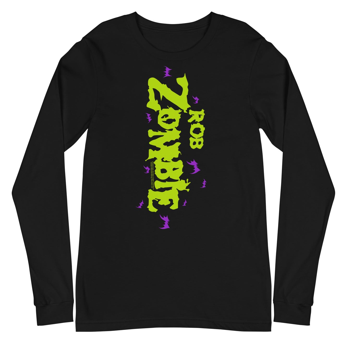 MERCHMOMENT Rob Zombie - Vertical Logo Long Sleeve T-Shirt [Apparel]
