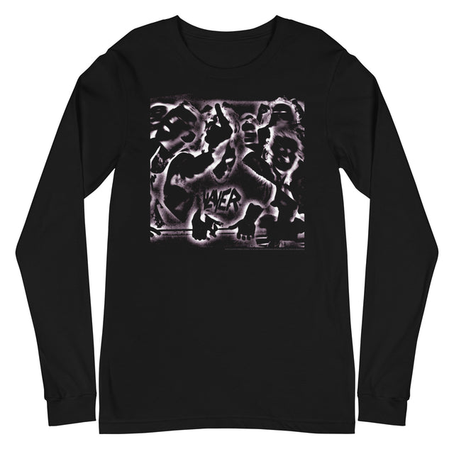 MerchMoment - Slayer - Abstract Logo Long Sleeve T-Shirt []