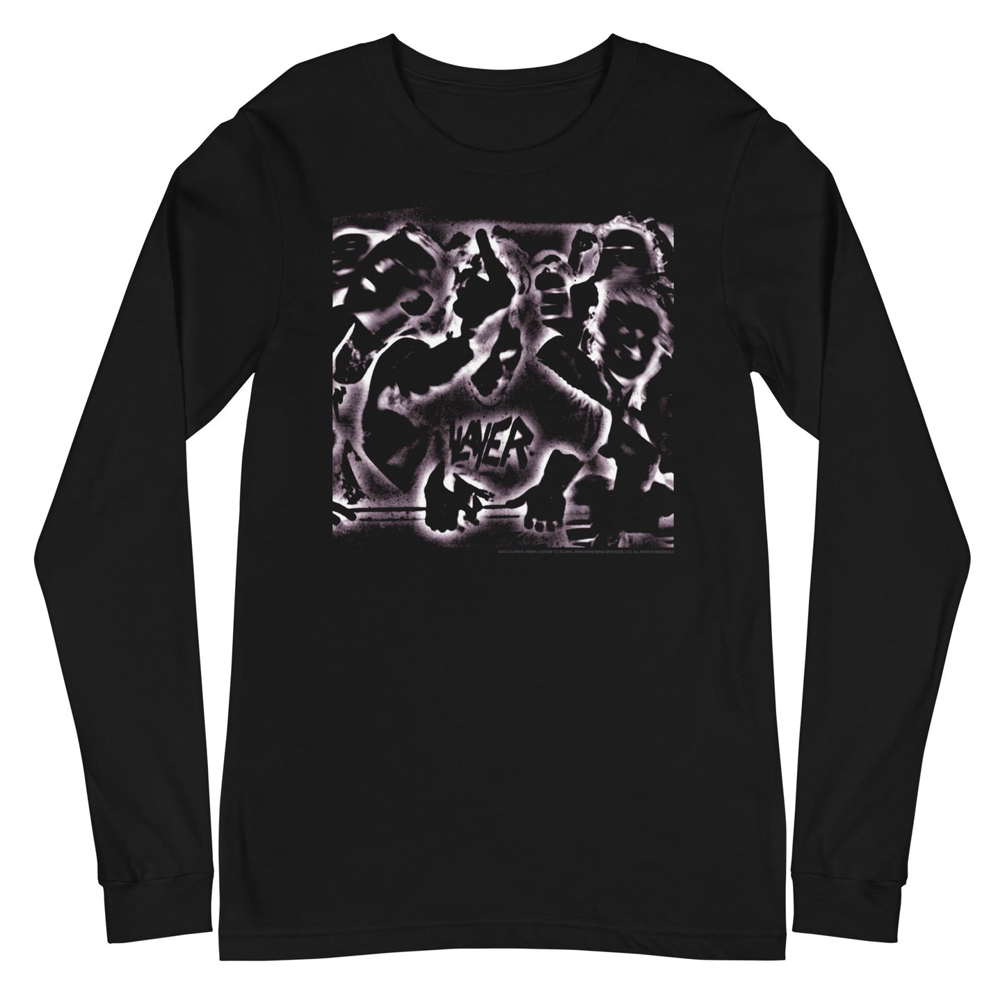 MERCHMOMENT Slayer - Abstract Logo Long Sleeve T-Shirt [Apparel]