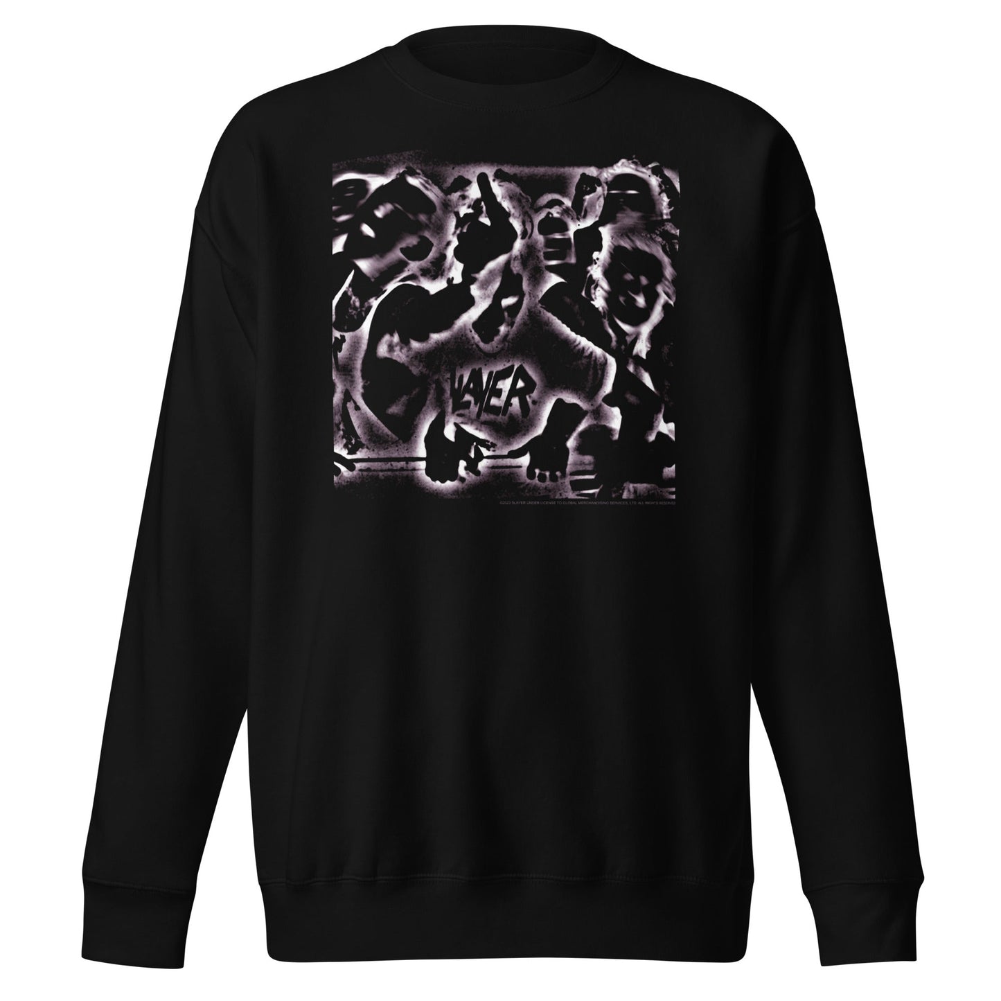 MERCHMOMENT Slayer - Abstract Logo Sweatshirt [Apparel]