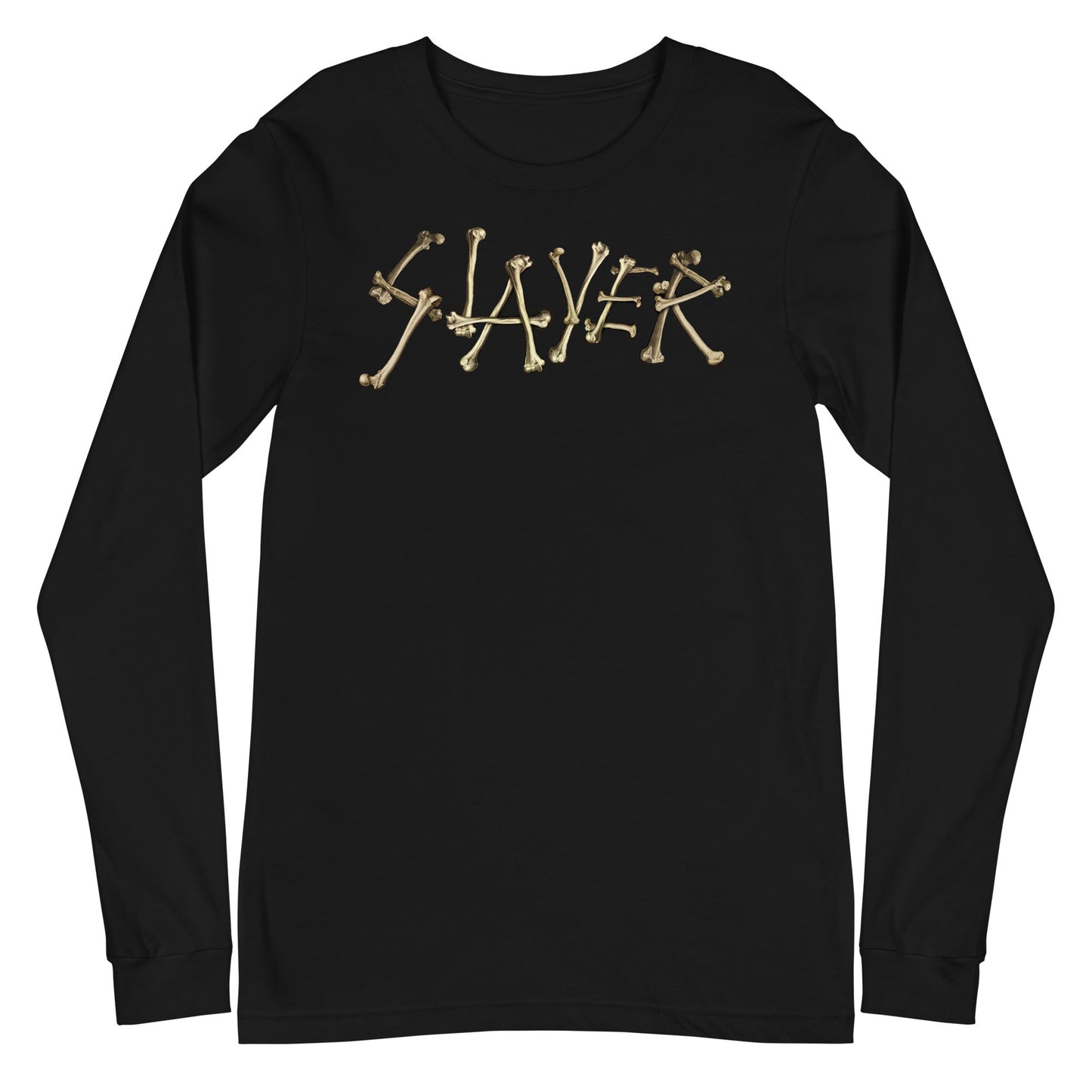 MERCHMOMENT Slayer - Bone Logo Long Sleeve T-Shirt [Apparel]
