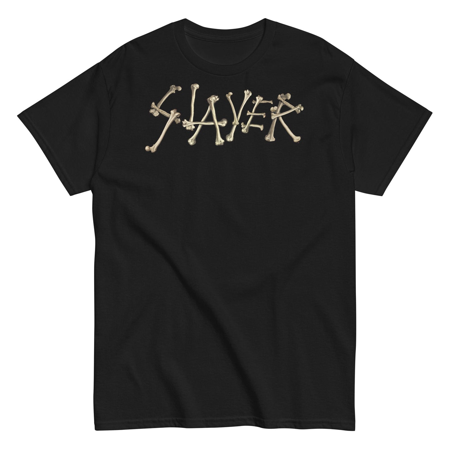 MERCHMOMENT Slayer - Bone Logo T-Shirt [Apparel]