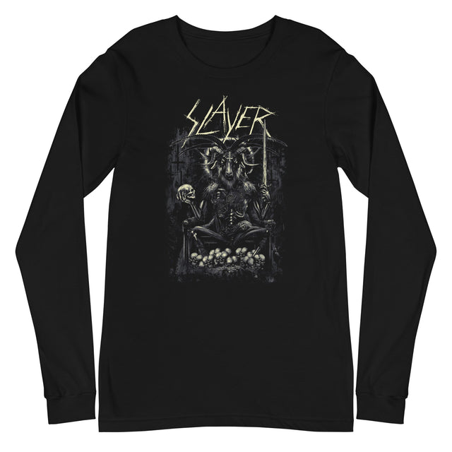 Slayer - Demon Head Long Sleeve T-Shirt []