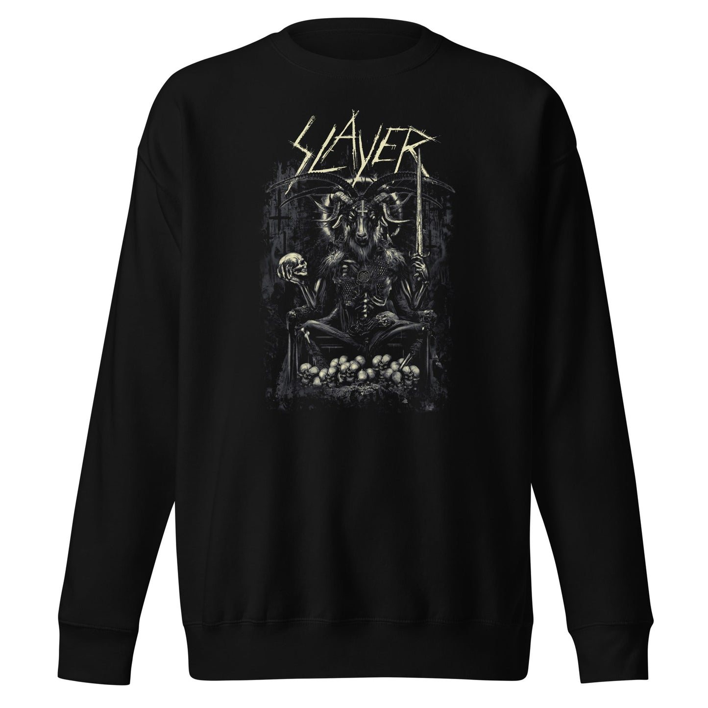 MERCHMOMENT Slayer - Demon Head Sweatshirt [Apparel]