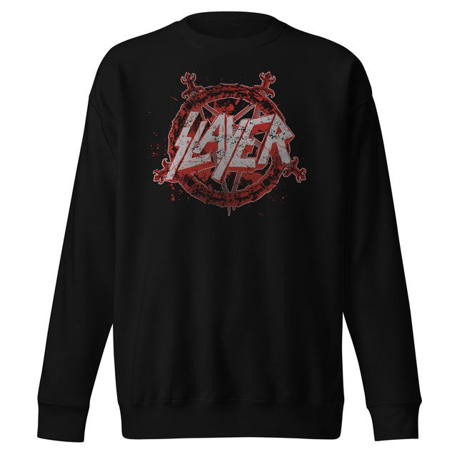 Slayer - Drip Logo Sweatshirt []