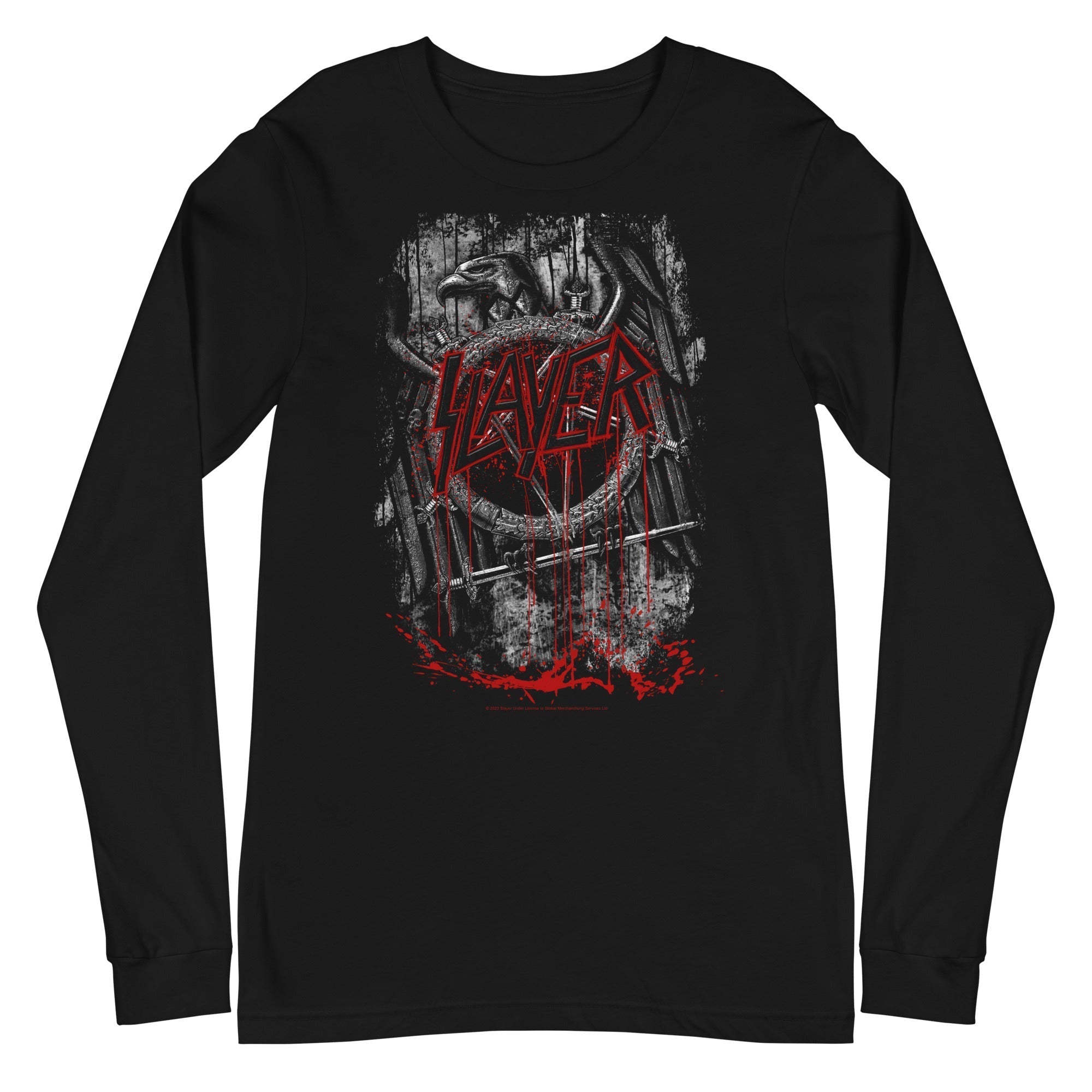 Slayer - Eagle Logo Long Sleeve T-Shirt []