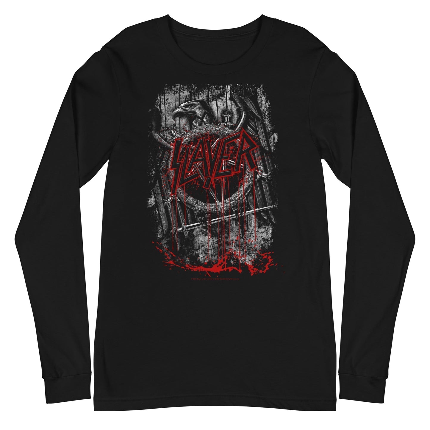 MERCHMOMENT Slayer - Eagle Logo Long Sleeve T-Shirt [Apparel]