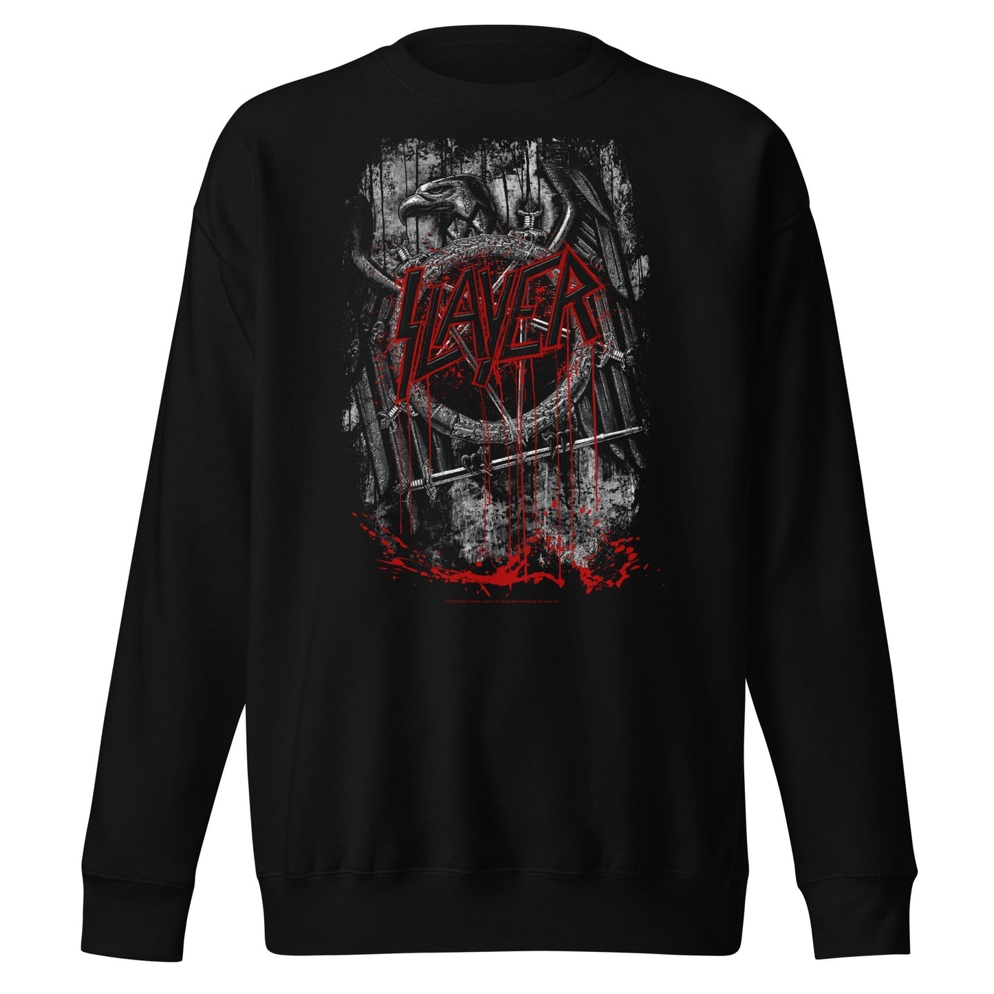 MERCHMOMENT Slayer - Eagle Logo Sweatshirt [Apparel]