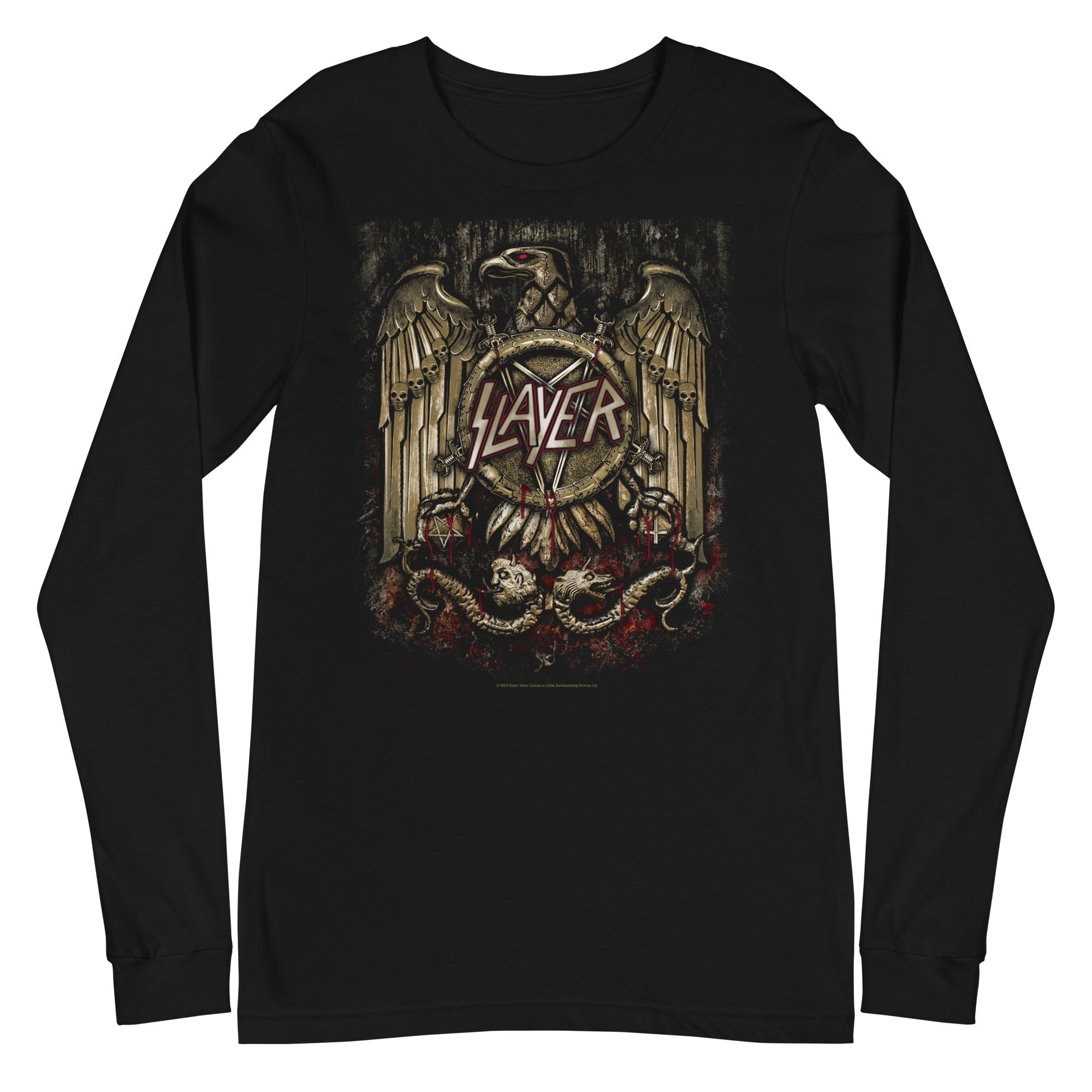 Slayer - Eagle Statue Long Sleeve T-Shirt [Apparel]