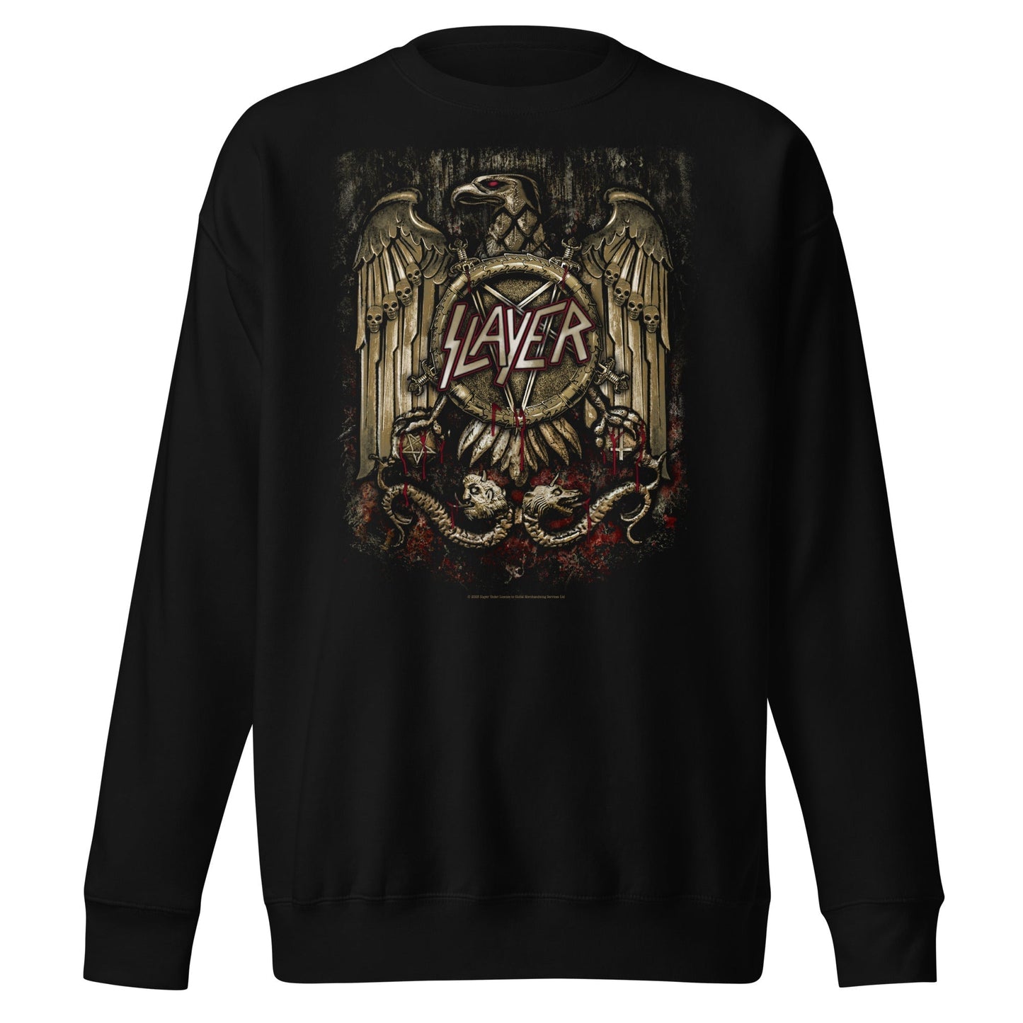 MERCHMOMENT Slayer - Eagle Statue Sweatshirt [Apparel]