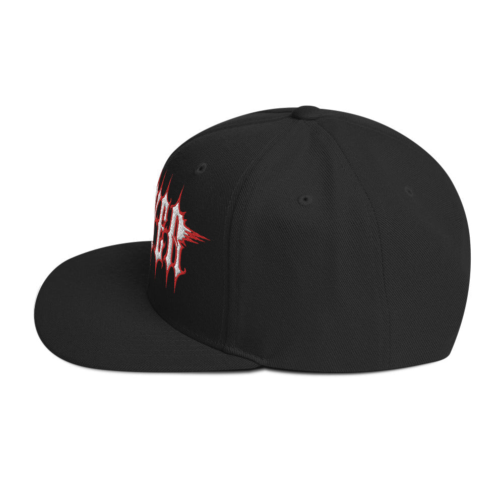 Slayer Electric Logo Embroidered Snapback Hat [Apparel]
