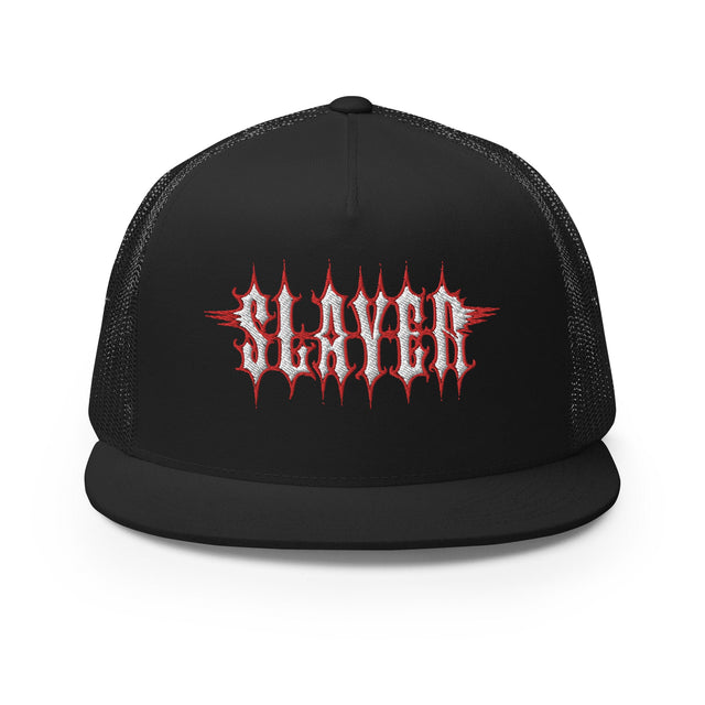 Slayer Electric Logo Embroidered Trucker Hat [Hat]