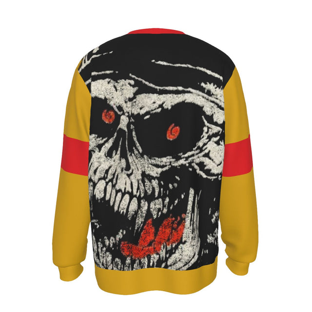 Slayer Giant Skull All Over Print Sweatshirt []