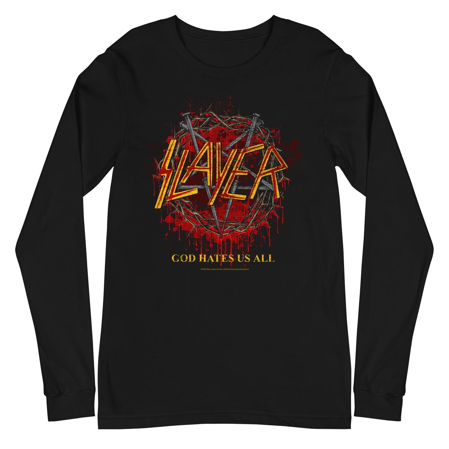 Slayer - God Hates Us All Long Sleeve T-Shirt [Apparel]