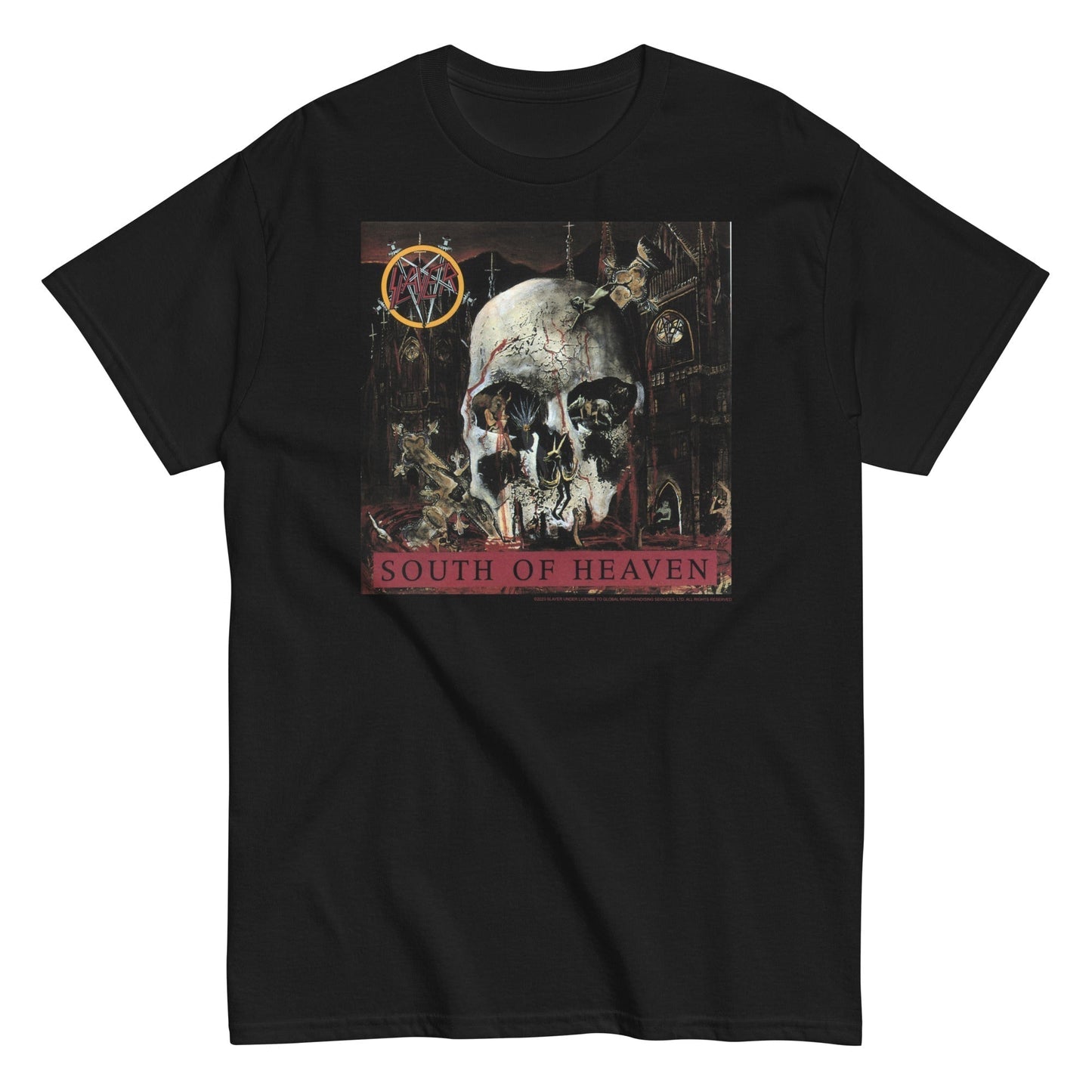 MERCHMOMENT Slayer - Heaven Cover T-Shirt [Apparel]