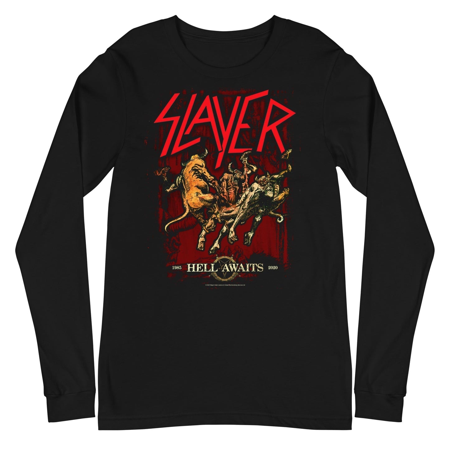 MERCHMOMENT Slayer - Hell Awaits Long Sleeve T-Shirt [Apparel]