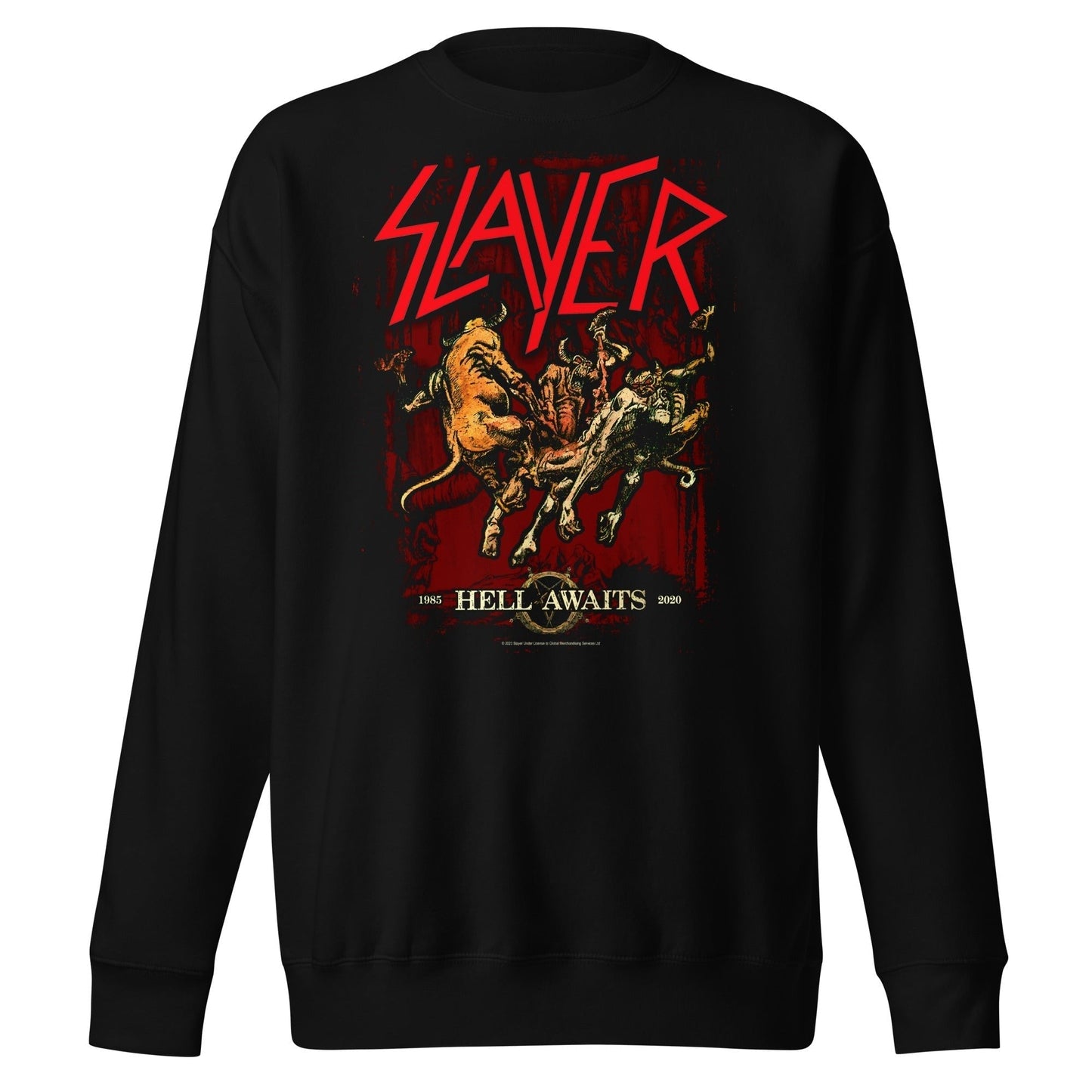 MERCHMOMENT Slayer - Hell Awaits Sweatshirt [Apparel]