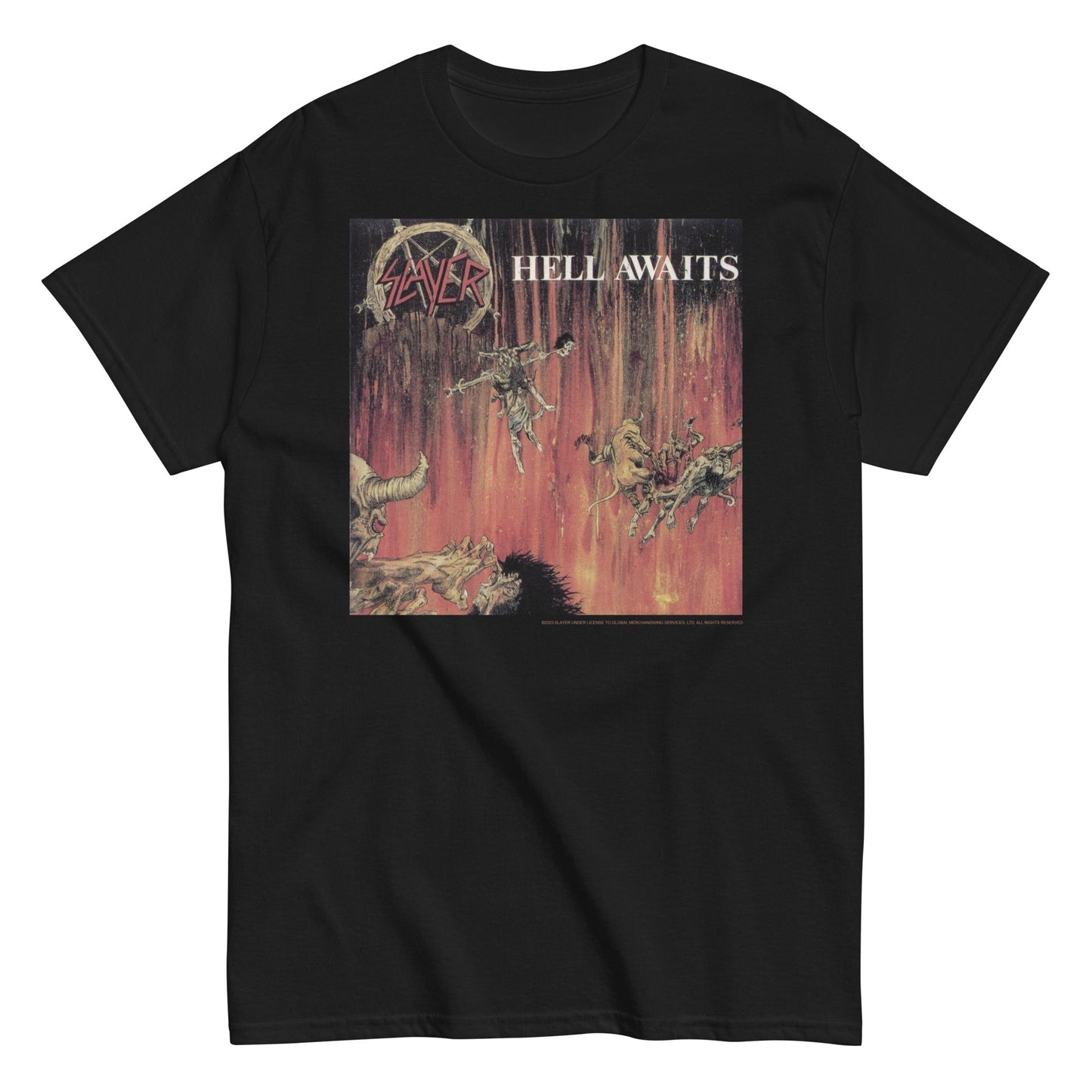 MERCHMOMENT Slayer - Hell T-Shirt [Apparel]