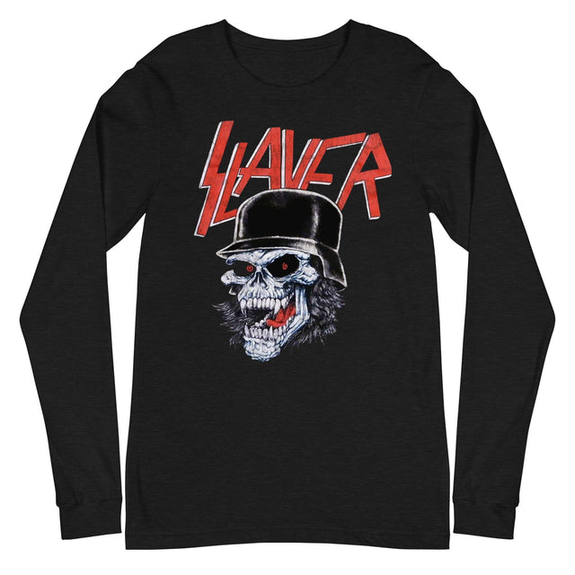 MerchMoment - Slayer - Helmet Skull Long Sleeve T-Shirt []