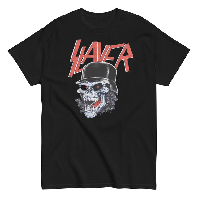 Slayer - Helmet Skull T-Shirt []