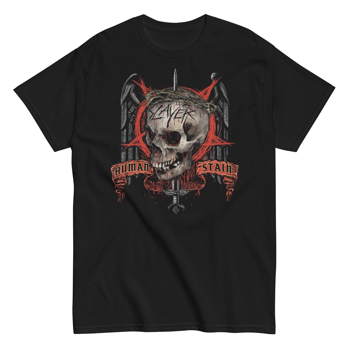 MERCHMOMENT Slayer - Human Stain T-Shirt [Apparel]