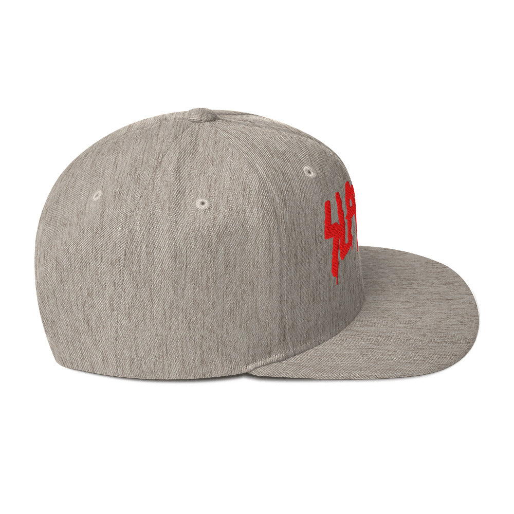MERCHMOMENT Slayer Logo Embroidered Snapback Hat [Hat]