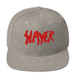 MERCHMOMENT Slayer Logo Embroidered Snapback Hat [Hat]